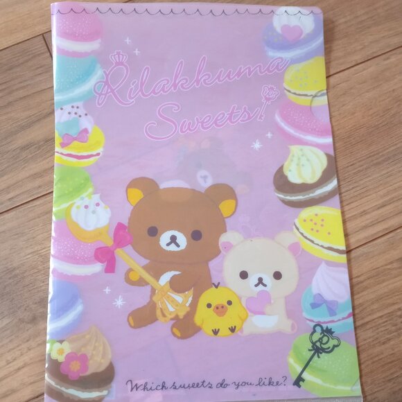 Rilakkuma & Friends Pink File Folder - Picture 1 of 1